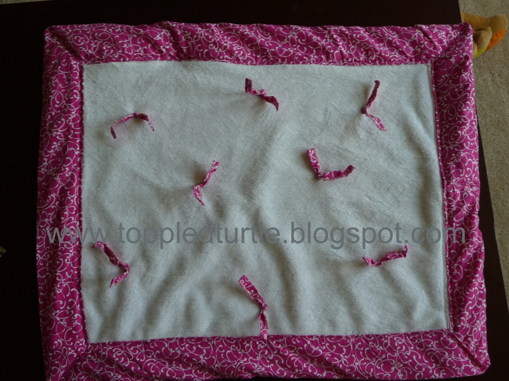 Toppled Turtle Repurposing From Moses Basket Bedding to Lovey (Tutorial)