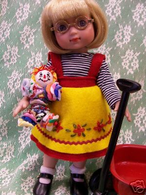 #60 YoYo Clown Doll For Ann Estelle, Bitty Bethany, Bleuette and LeeAnn Doll