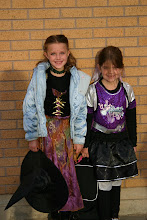 Taylor at school on Halloween