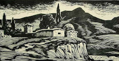 Antonov, Russian Woodblock Print