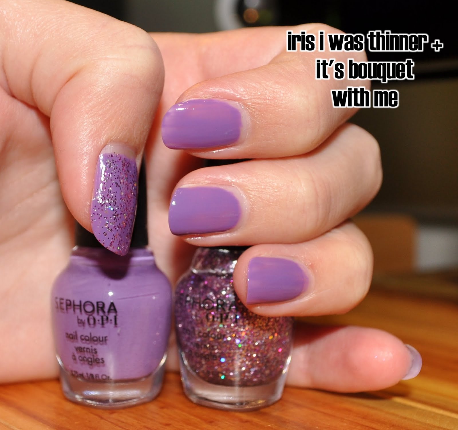 nail polish bouquet