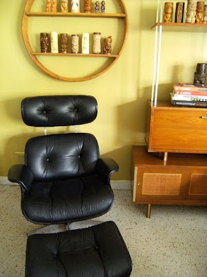 Eames Plycraft Lounger and Ottoman