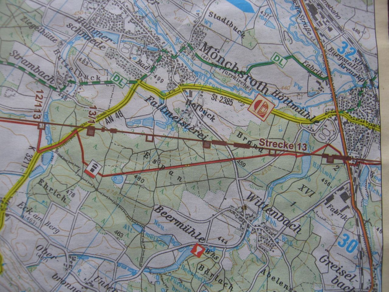 Limeswanderung 48 Limes Etappe Vom Romerturm Monchsroth Zum