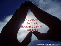 Blog Award - I Love Your Excellent Blog