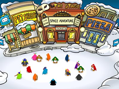 Club Penguin Plaza