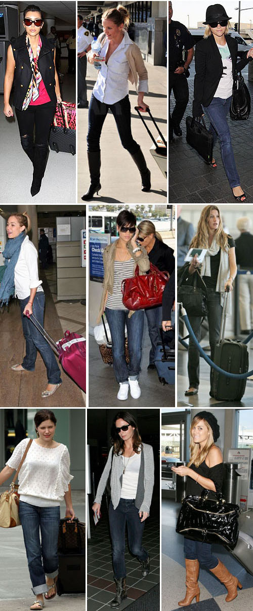 celebrity travel style