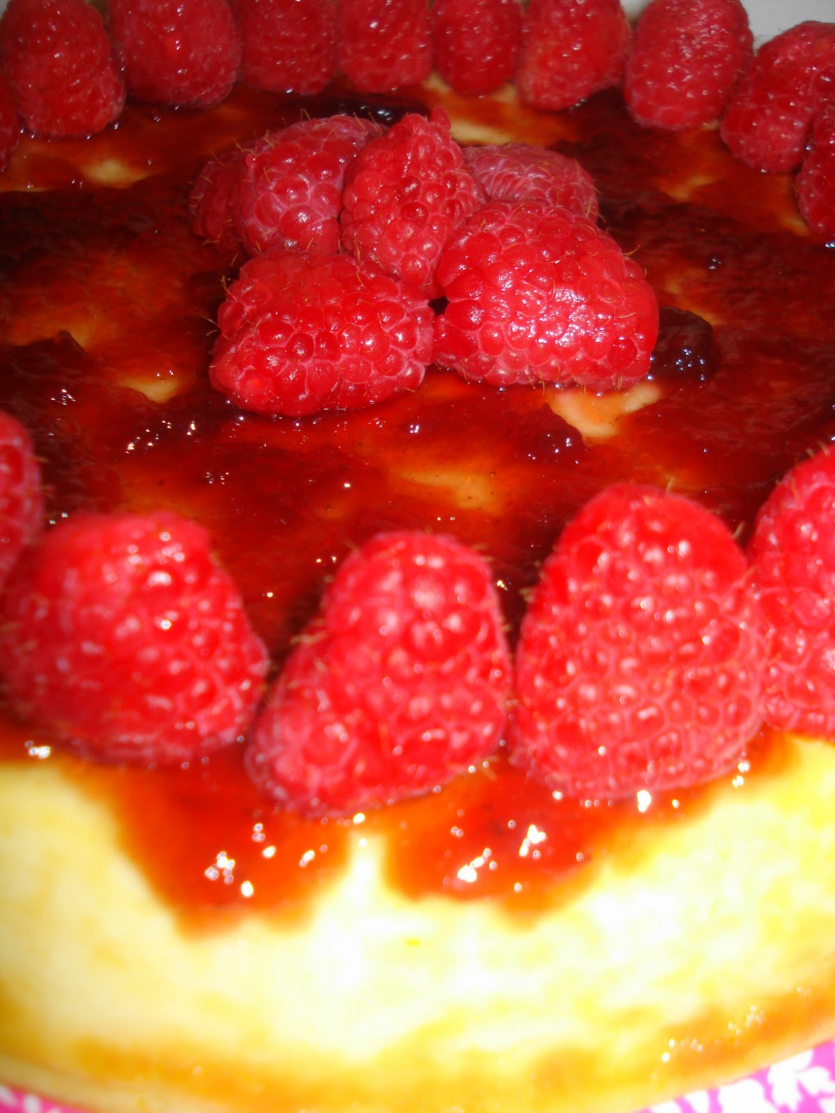 Dame Good Eats End of Summer Ricotta Cheesecake with Fresh Raspberries