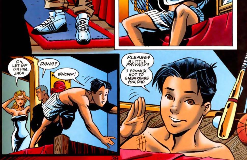 Shirtless Heroes Teen Titans 114