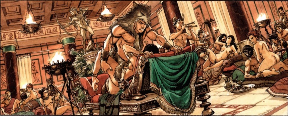 Мужские Оргии Древнего Рима Порно