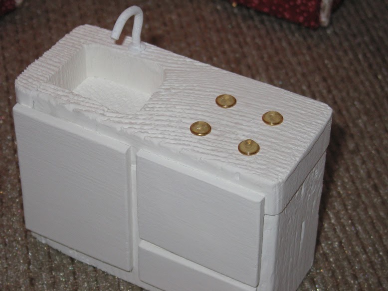 Dollhouse Decorating Another Dollhouse Kitchen Idea A Homemade