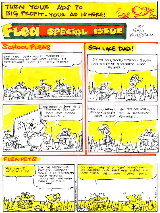 flea special issue...by sam kuloglu