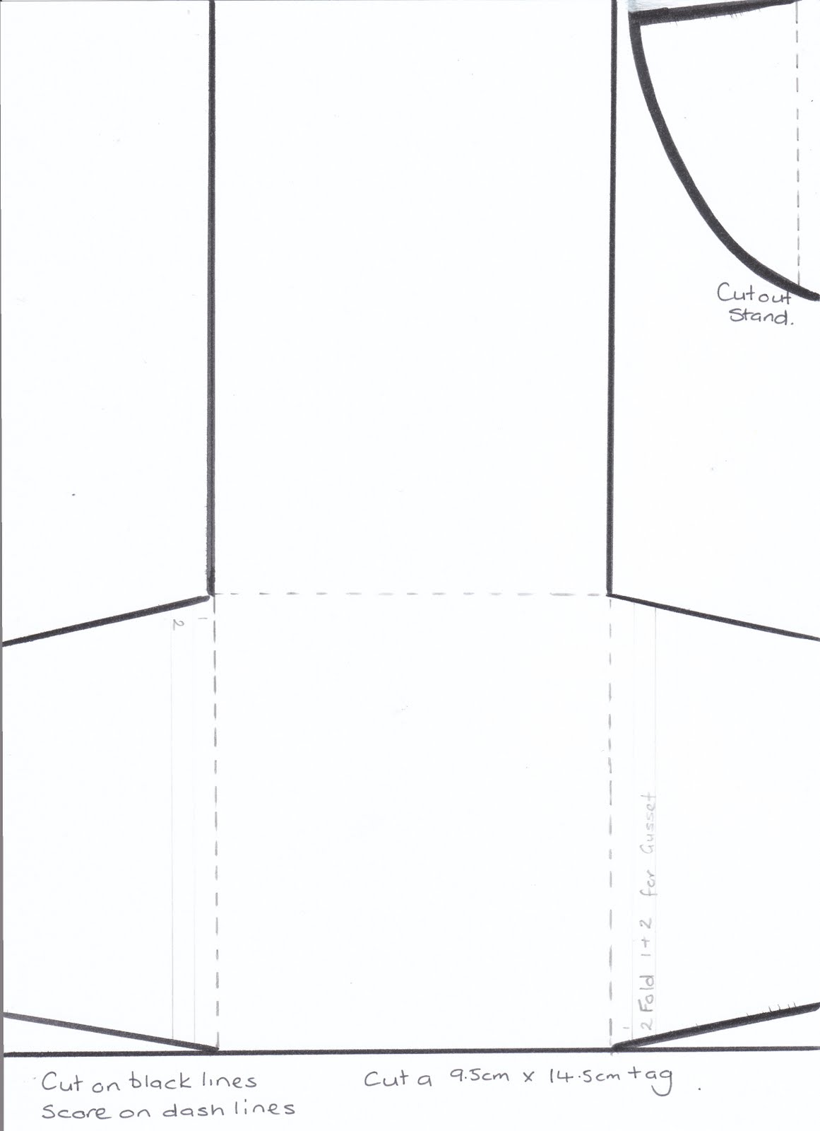 A4 Envelope Template