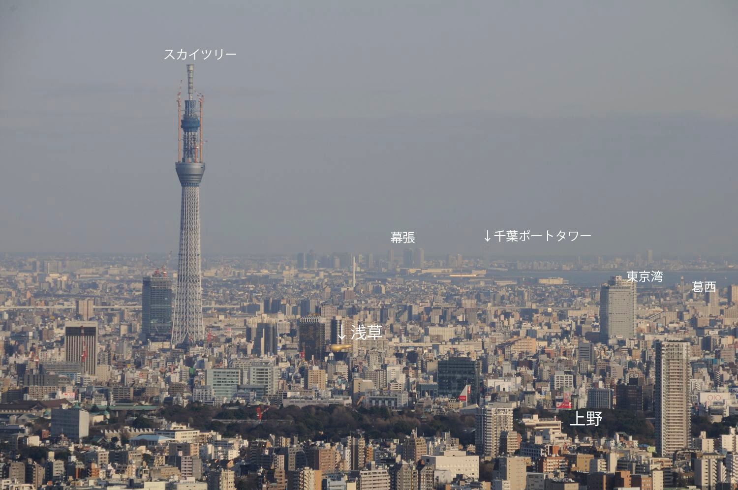 Photographer 3010 サンシャイン60 ダイヤモンド富士 1日遅れ