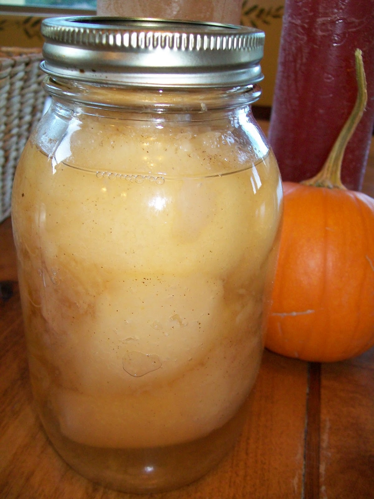 Pantry Eats Honey Spiced Pears Canned