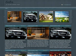 Free ZinFo Wordpress Theme