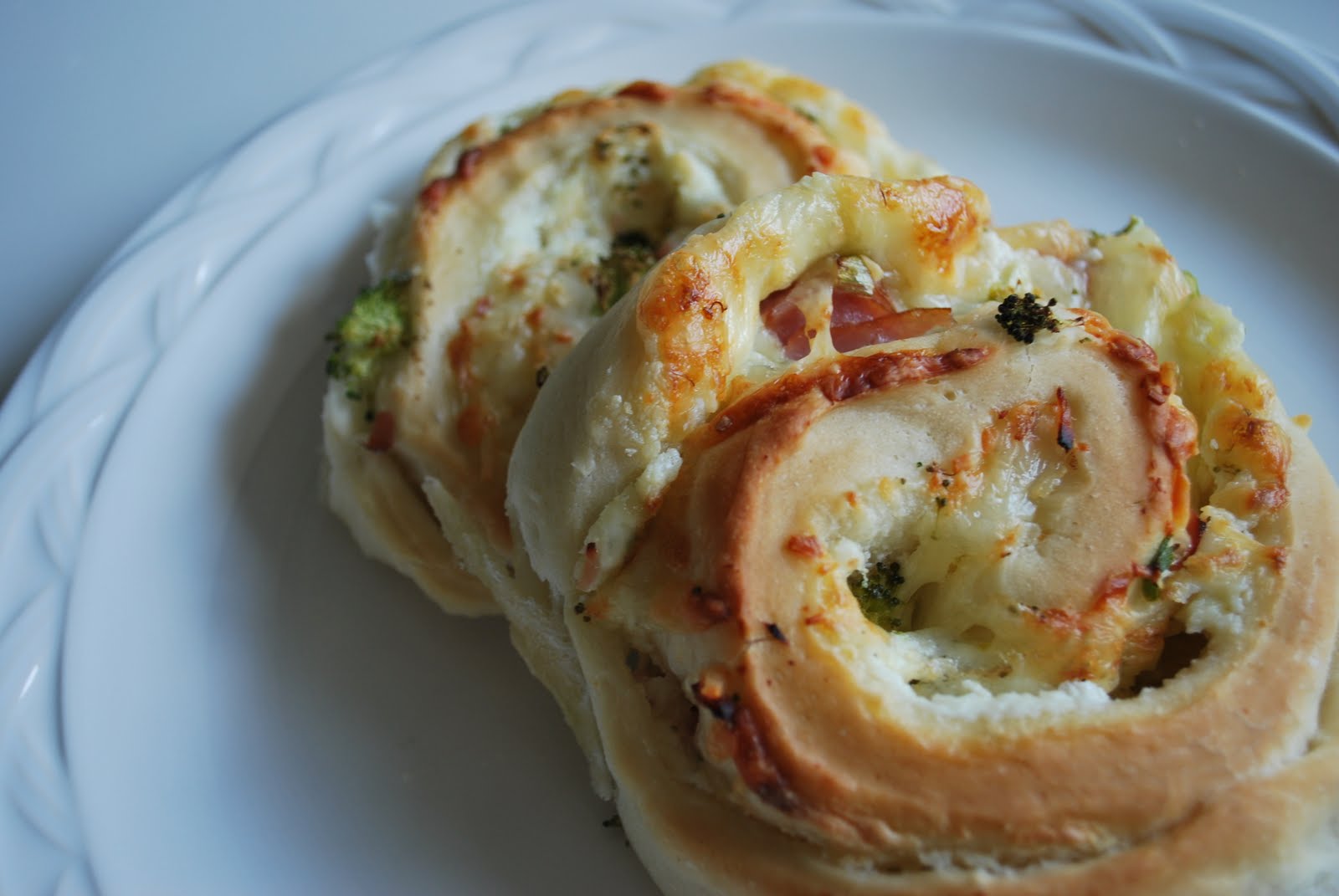 Larissa Another Day Swiss and Ham Roll Ups