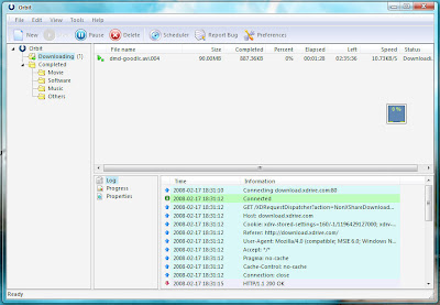 Orbit Downloader Downloading