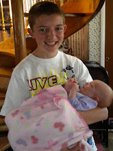 Kenny holding baby Libby