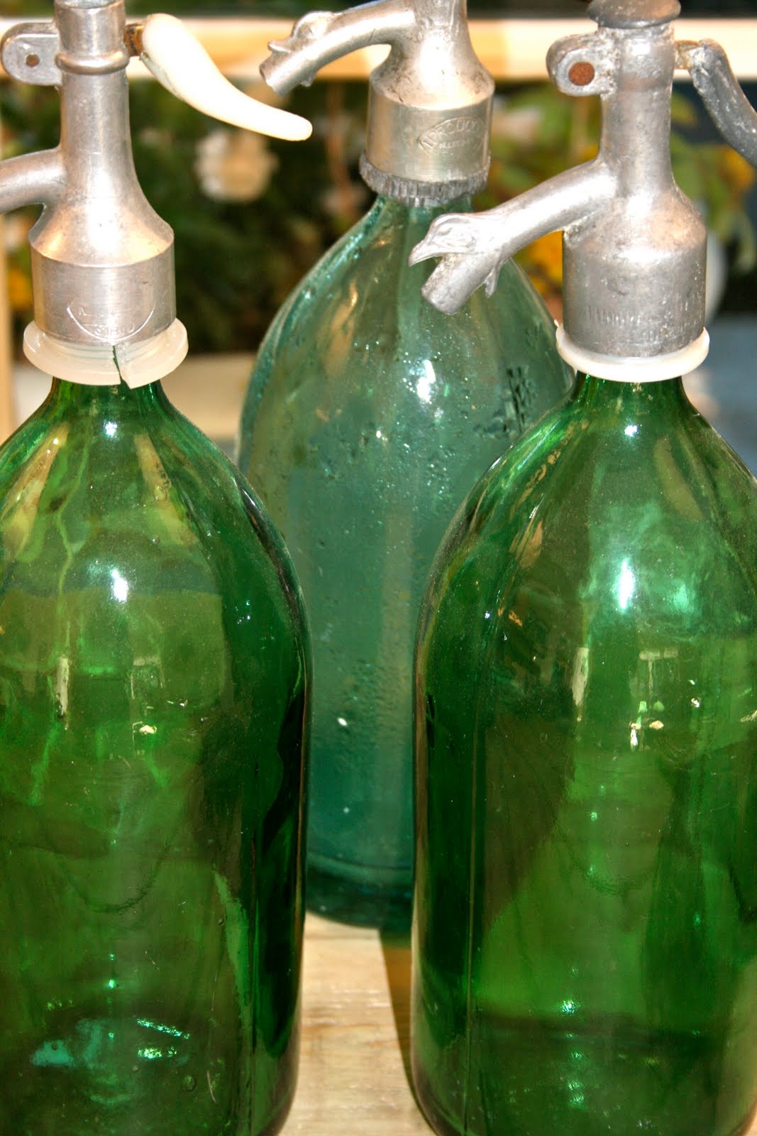 The Polished Pebble Vintage Water Bottle Lamps