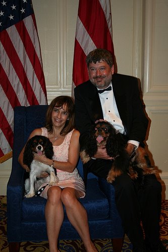 At the 2008 Bark Ball