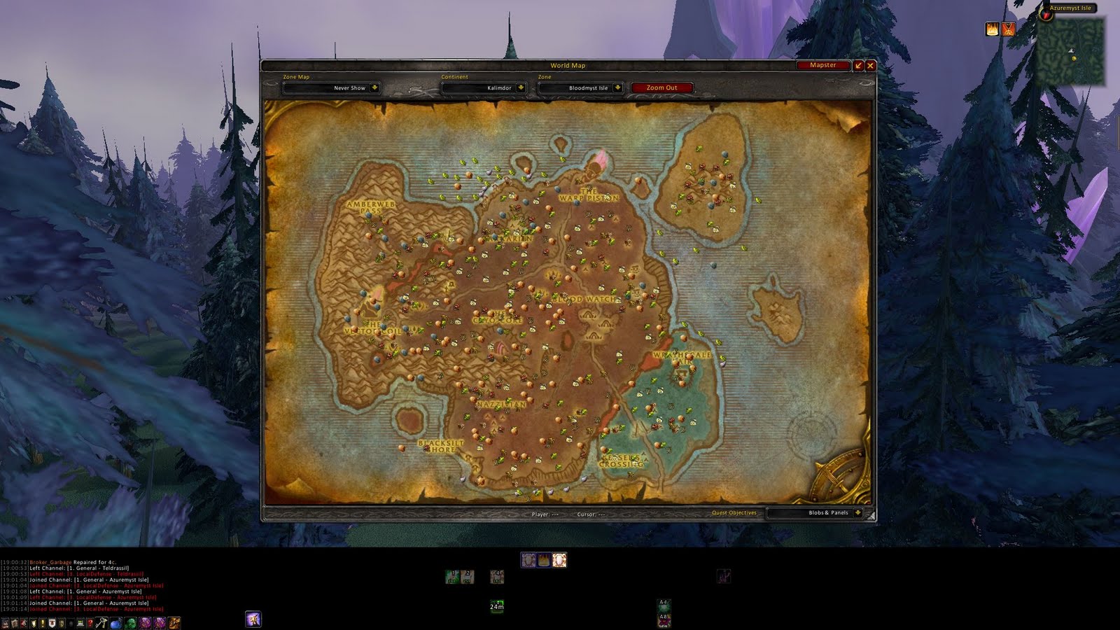 How do you get to bloodmyst isle on wow   answers.com