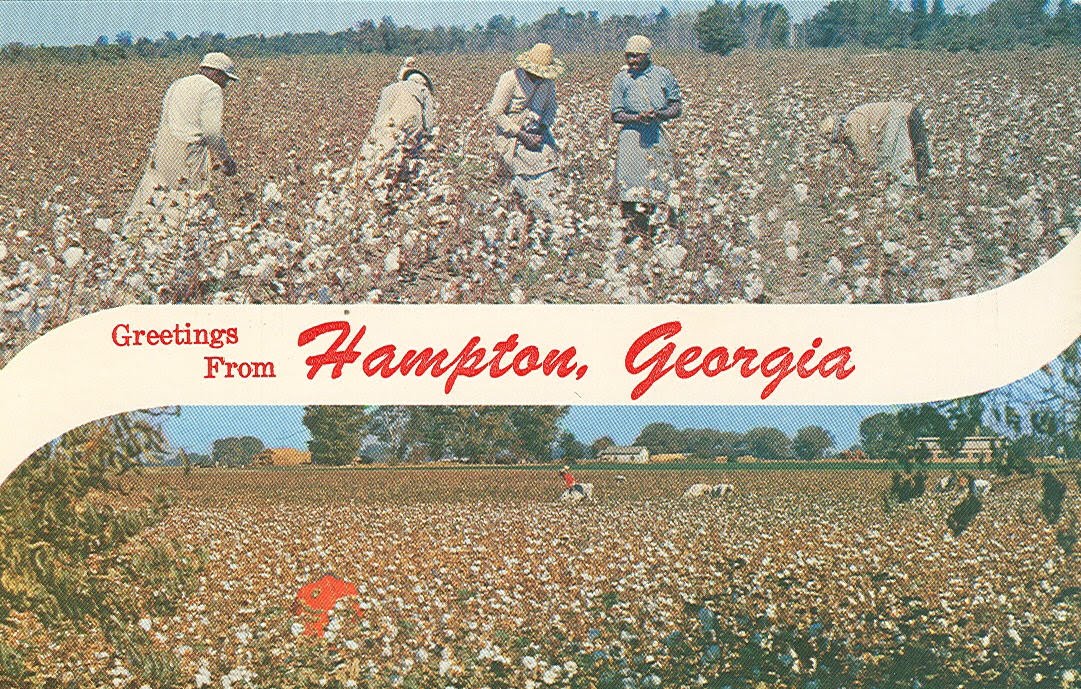 Vintage Travel Postcards Hampton,