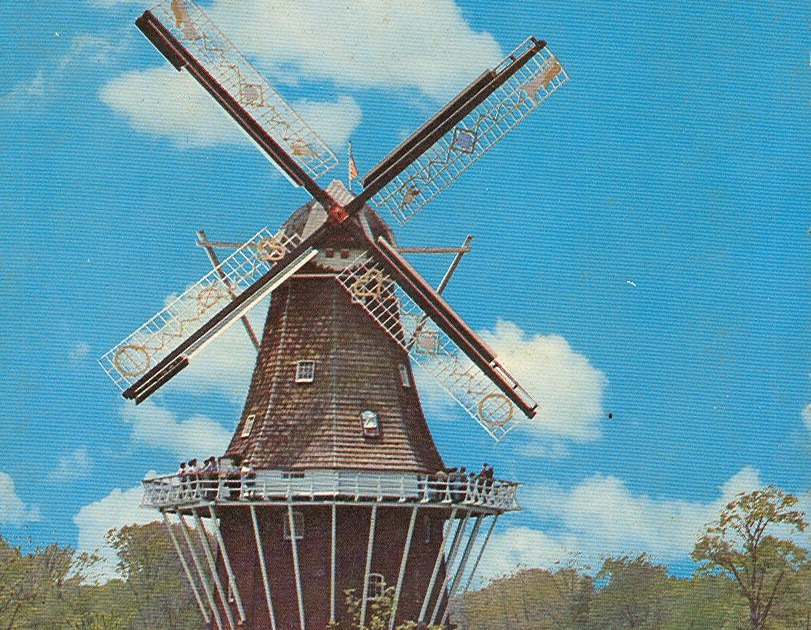 Vintage Travel Postcards Holland, Michigan