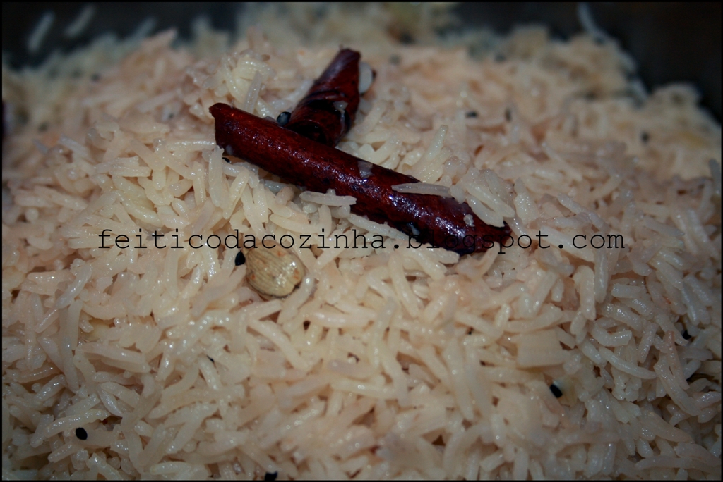 Arroz Pilaf O Feitiço da Cozinha