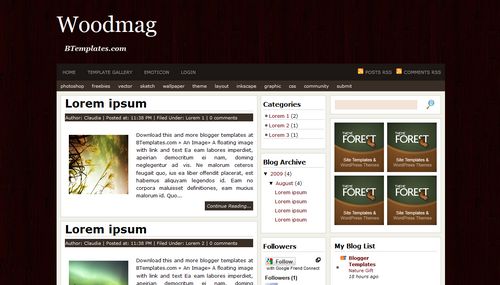Mindblowing Premium-Like Free Blogger Template