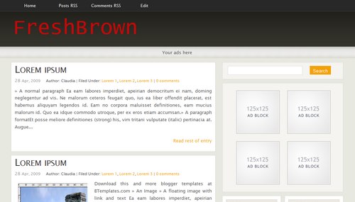 Mindblowing Premium-Like Free Blogger Template
