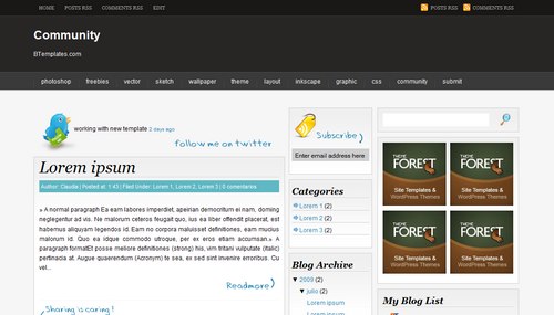 Mindblowing Premium-Like Free Blogger Template