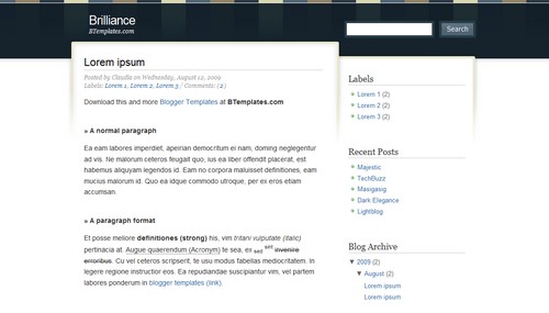 Mindblowing Premium-Like Free Blogger Template