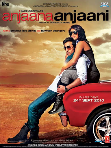 bollywood hindi film industry movie posters wallpapers Anjaana+Anjaani 30+ Creative Bollywood Movie Posters | Design Inspiration