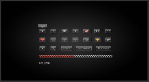 Free PSD Web UI Element Free PSD Web UI Element