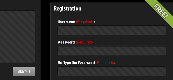 Free PSD Web UI Element Free PSD Web UI Element