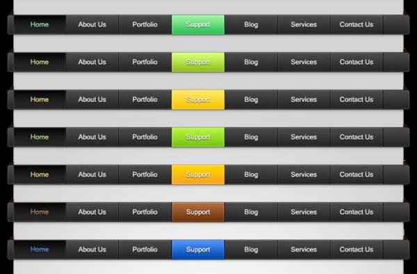 100+ Free PSD Web UI Elements For Download