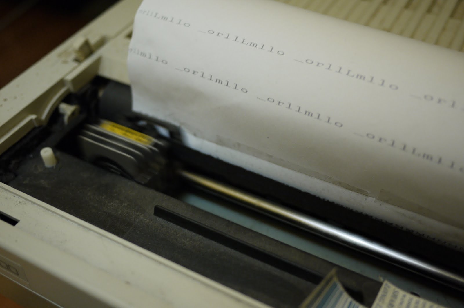 littlescale Controlling A Dot Matrix Printer Directly with Arduino