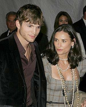 Demi Moore and Ashton Kutcher