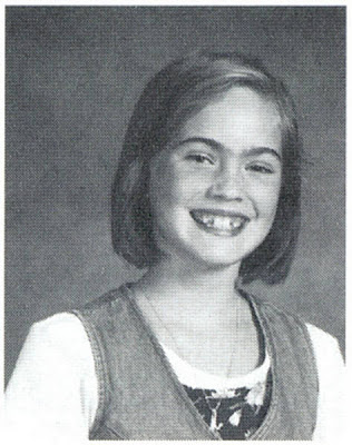 Megan Fox as a young lady
