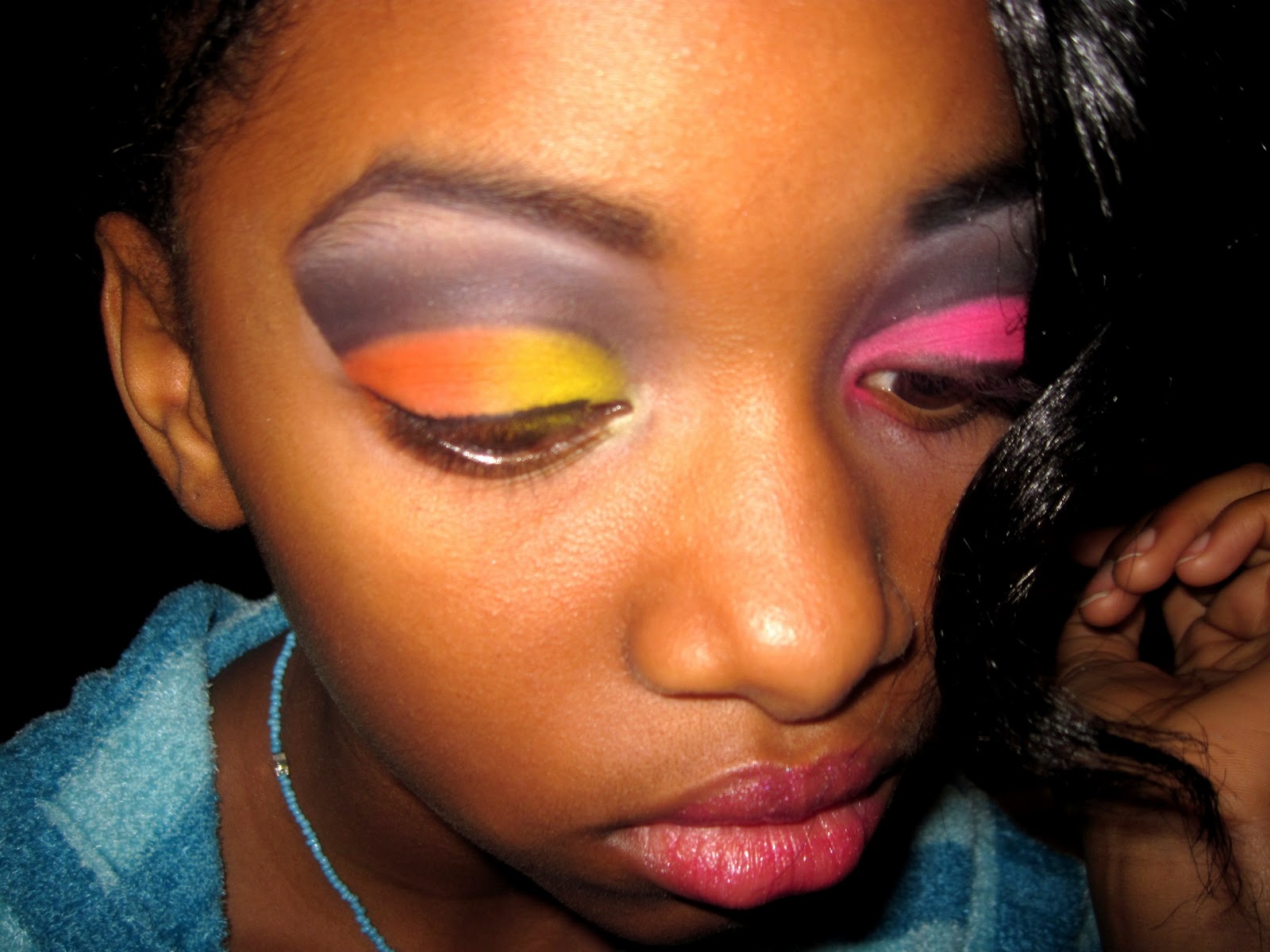Amber Renee Makeup Sunset Cut Crease!!