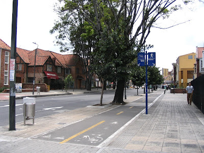 Street in Bogota