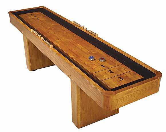 Shuffleboard enthusiasts are a