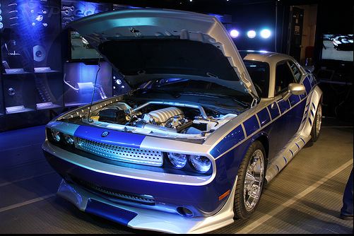 Evans in order to create a custom Dodge Challenger for SEMA Show 2010
