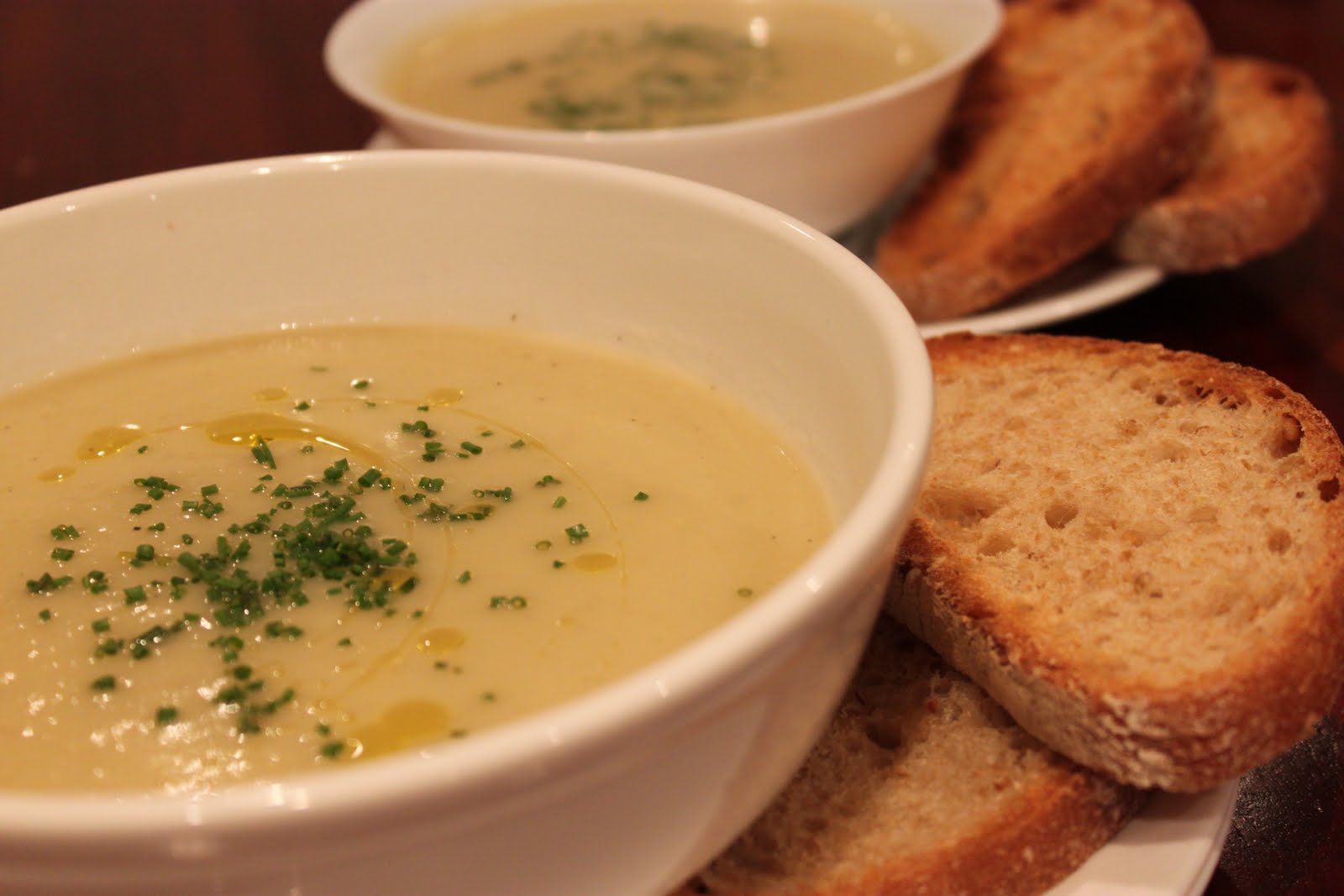 Diary of a Ladybird Jerusalem Artichoke & Roast Garlic Soup