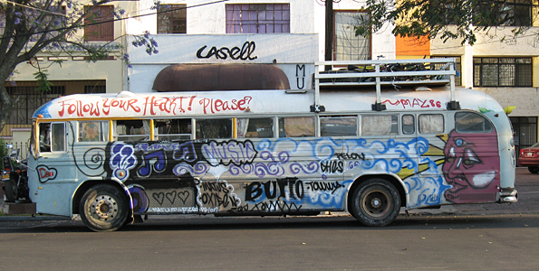 Bus In Mexico