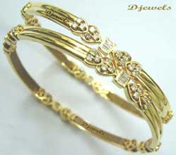 Diamond Bangles