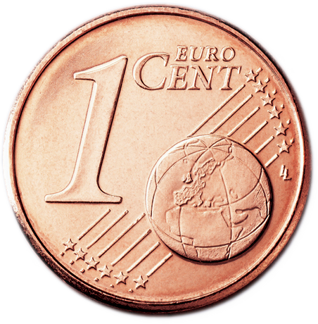1 euro cent 2012