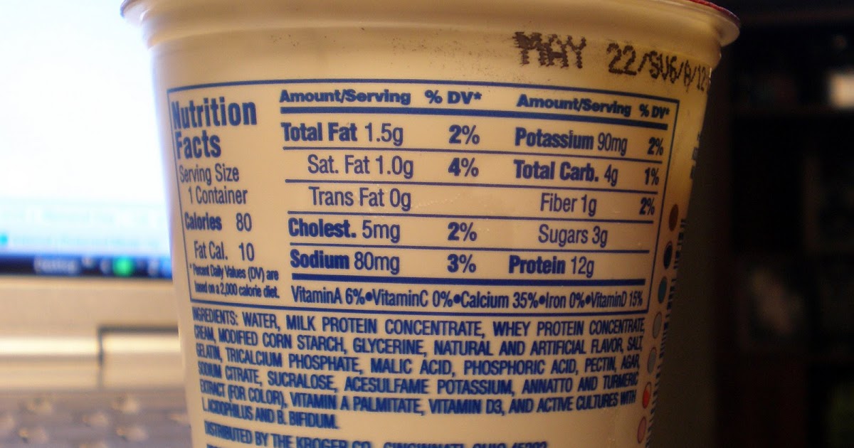 Take It From Tanya..... Kroger's Carb Master Yogurt