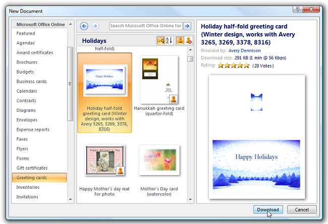 latest tech news and tips how to make greeting cards with microsoft office greeting card template
