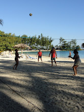 Volleyball on the beach